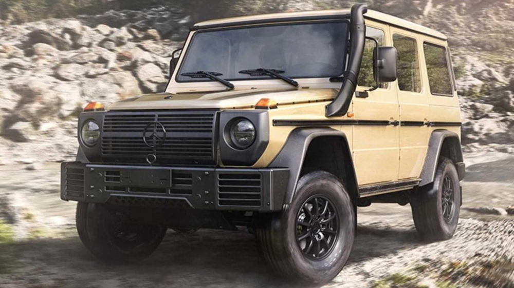 Mercedes-Benz G-Class W464 sở hữu thiết kế ngoại thất khác biệt so với G-Class thông thường