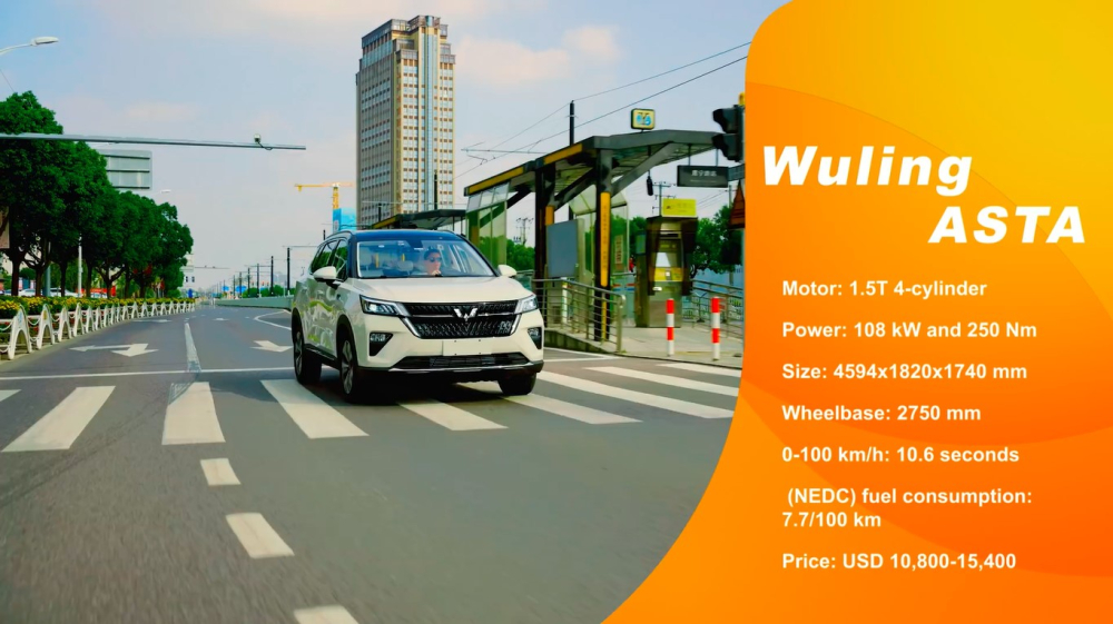 Th&ocirc;ng số cơ bản của Wuling Asta 2021