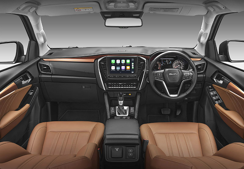 Khoang l&aacute;i của Isuzu MU-X 2022