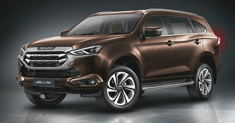 Isuzu MU-X 2022 tr&igrave;nh l&agrave;ng tại Th&aacute;i Lan với một số thay đổi nhỏ