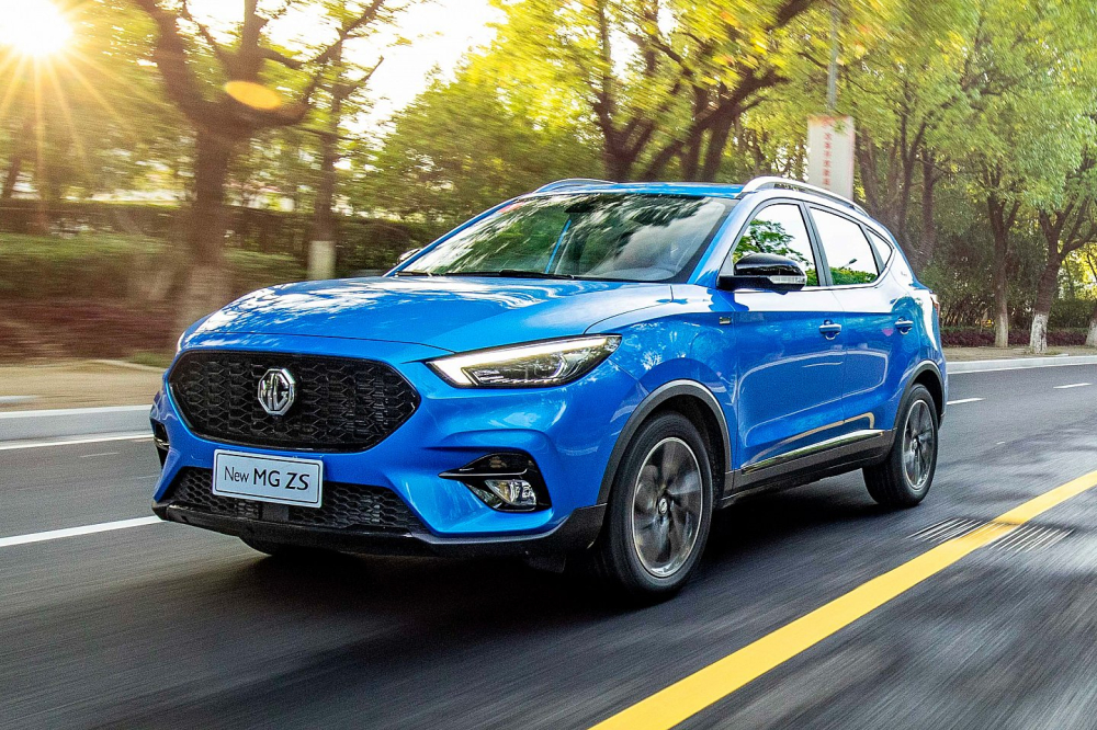 Cận cảnh thiết kế đầu xe của MG ZS T 2022
