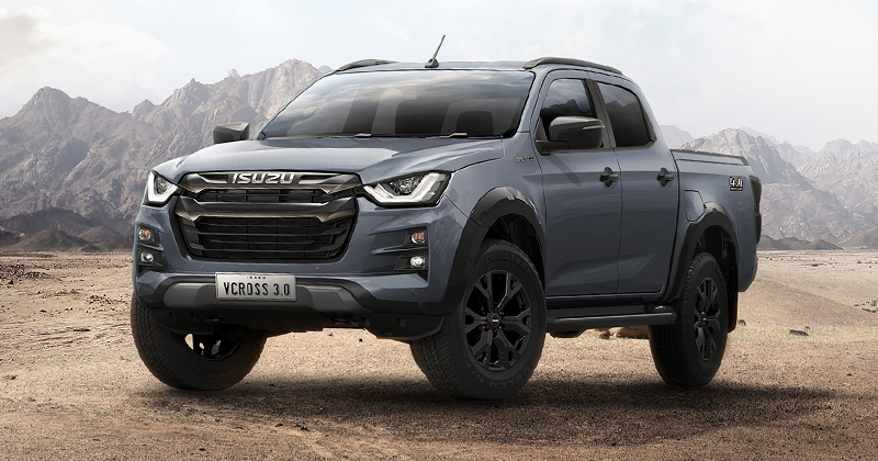 Isuzu D-Max 2022 được cải tiến nhẹ ở thiết kế đầu xe