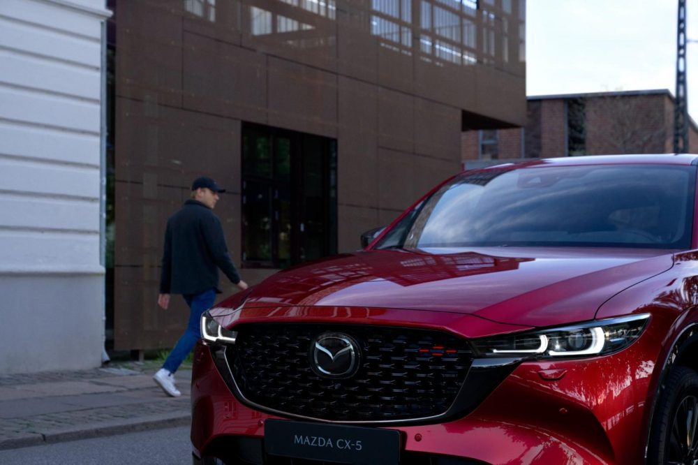 Thiết kế đầu xe của Mazda CX-5 2022