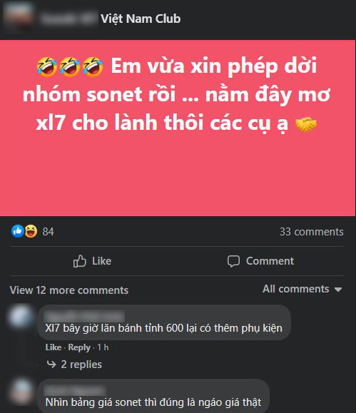 Nhiều hội nh&oacute;m kh&aacute;c cũng quan t&acirc;m đến gi&aacute; b&aacute;n của Kia Sonet.