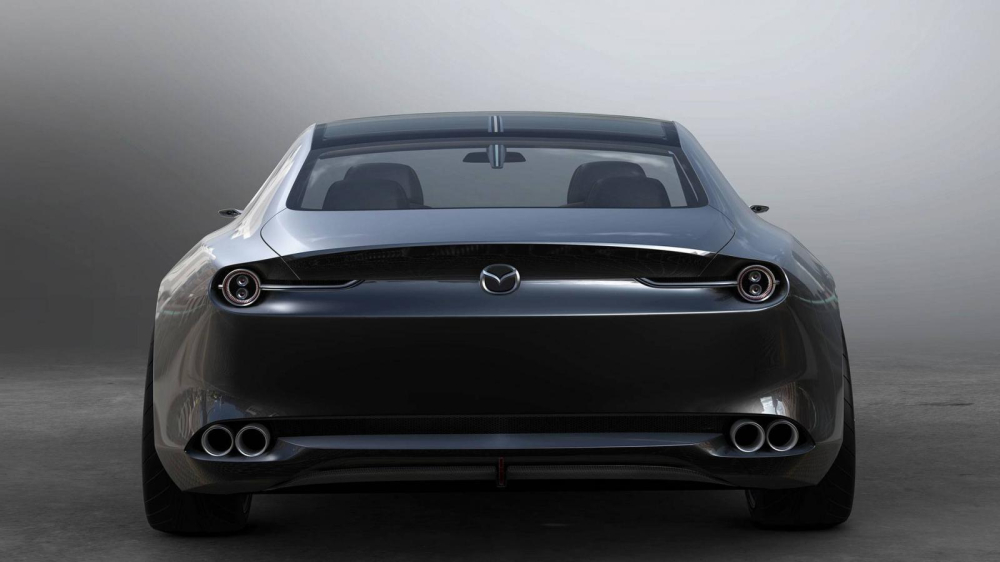 Mazda6 2022 sẽ được trang bị nội thất 5 chỗ, khác với Mazda Vision Coupe Concept