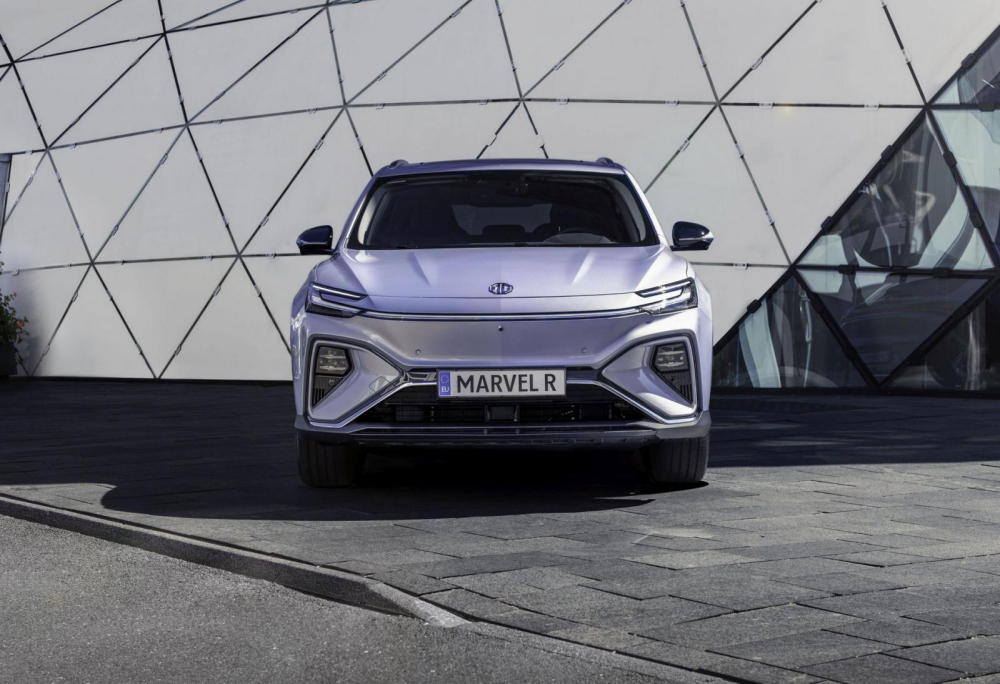 Thiết kế đầu xe của MG Marvel R Electric 2022