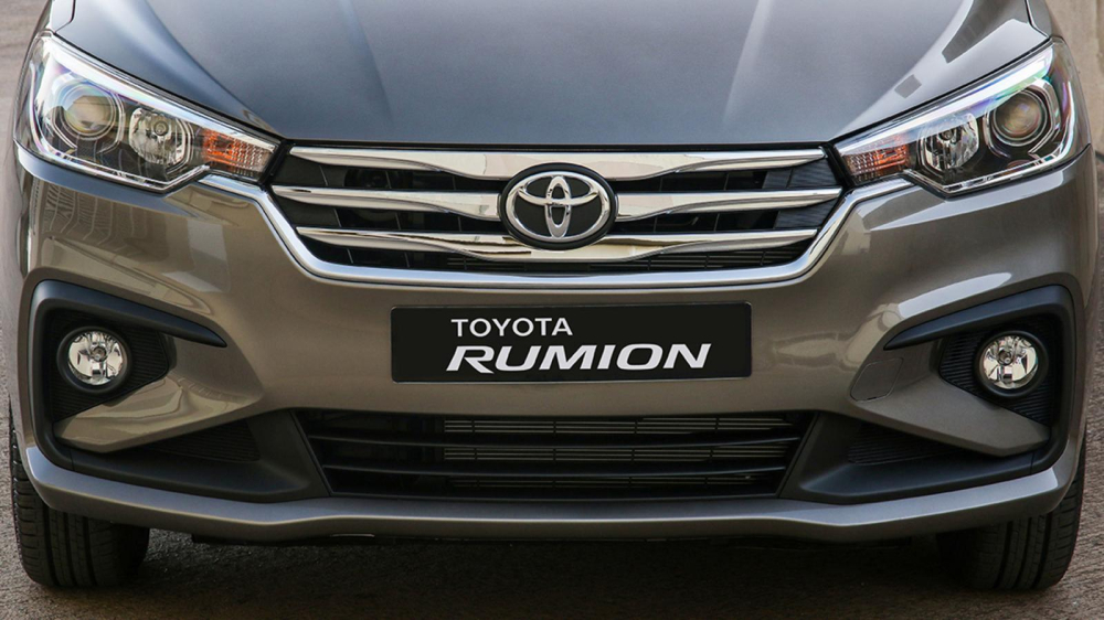 Toyota Rumion 2021 chỉ c&oacute; lưới tản nhiệt kh&aacute;c với Suzuki Ertiga