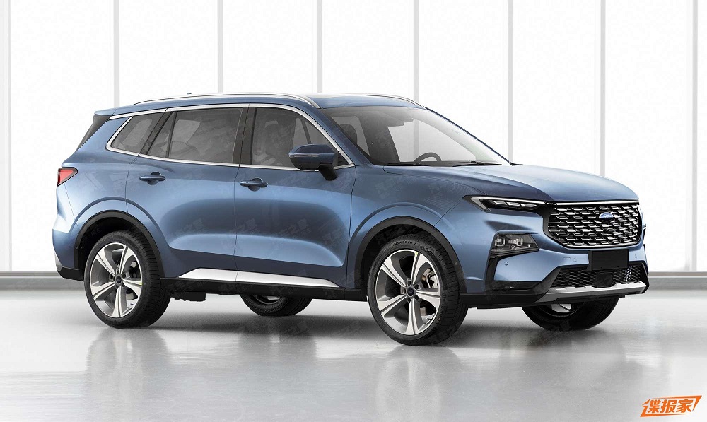 Thiết kế đầu xe của Ford Equator Sport 2022