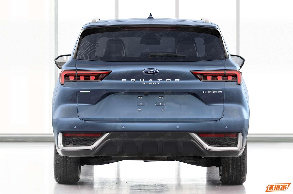 Thiết kế đằng sau của Ford Equator Sport 2022