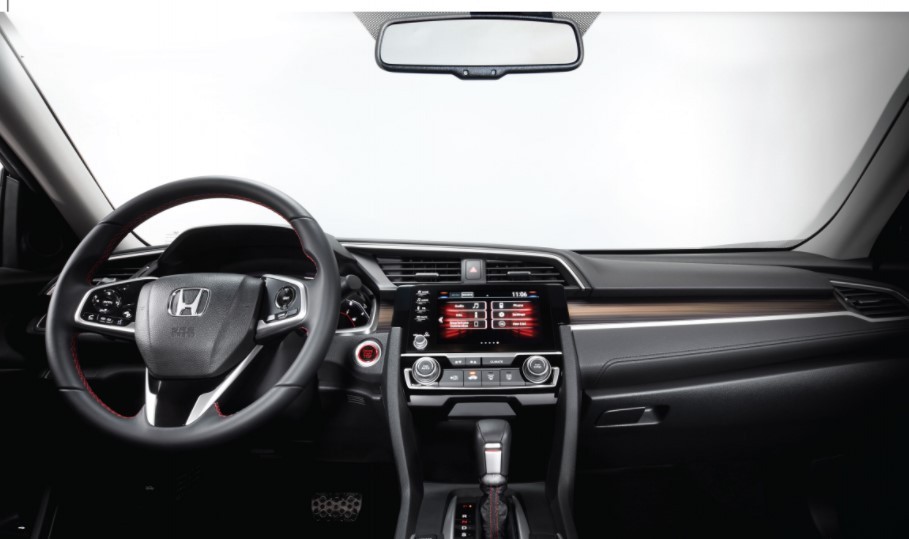 Nội thất bên trong Honda Civic đơn giản, thực dụng