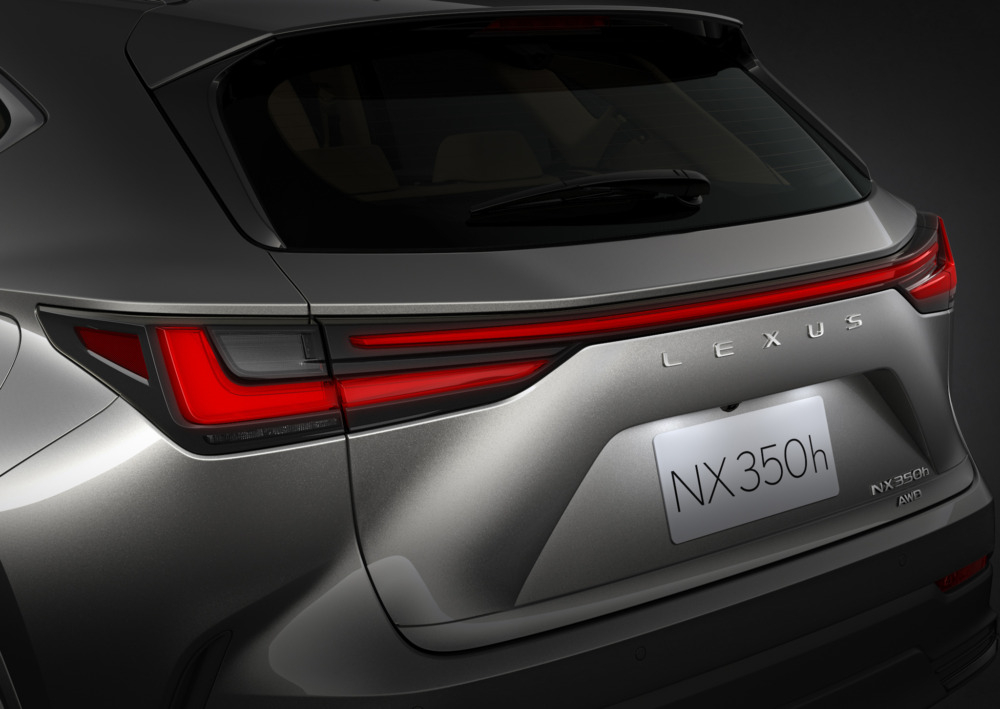 Đèn hậu mới của Lexus NX 2022 Đèn hậu mới của Lexus NX 2022