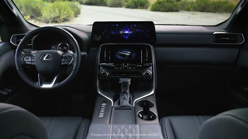 Khoang lái của Lexus LX 2022 Khoang lái của Lexus LX 2022