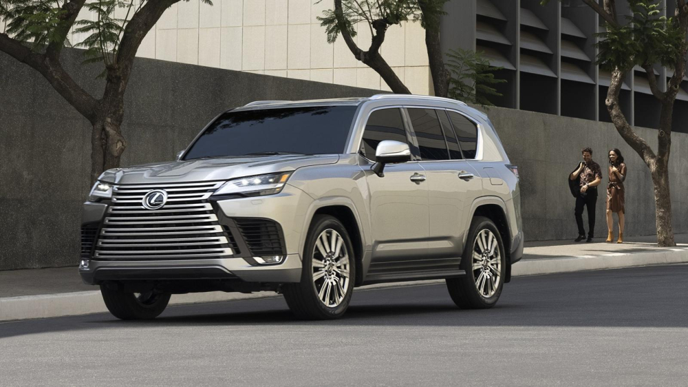 Lexus LX 2022 được trang bị lưới tản nhiệt cỡ lớn Lexus LX 2022 được trang bị lưới tản nhiệt cỡ lớn