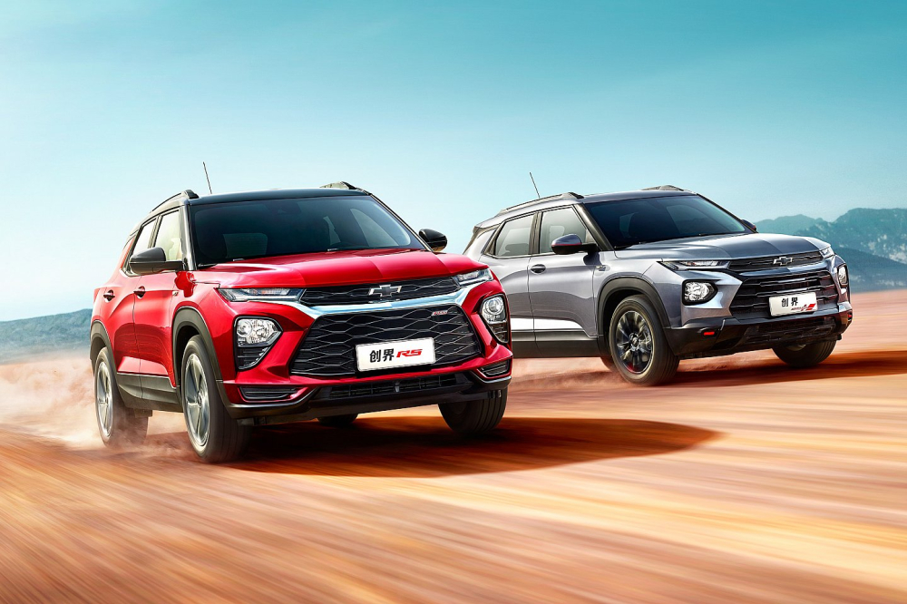 Crossover 5 chỗ Chevrolet Trailblazer hiện đang bán tại Mỹ và Trung Quốc