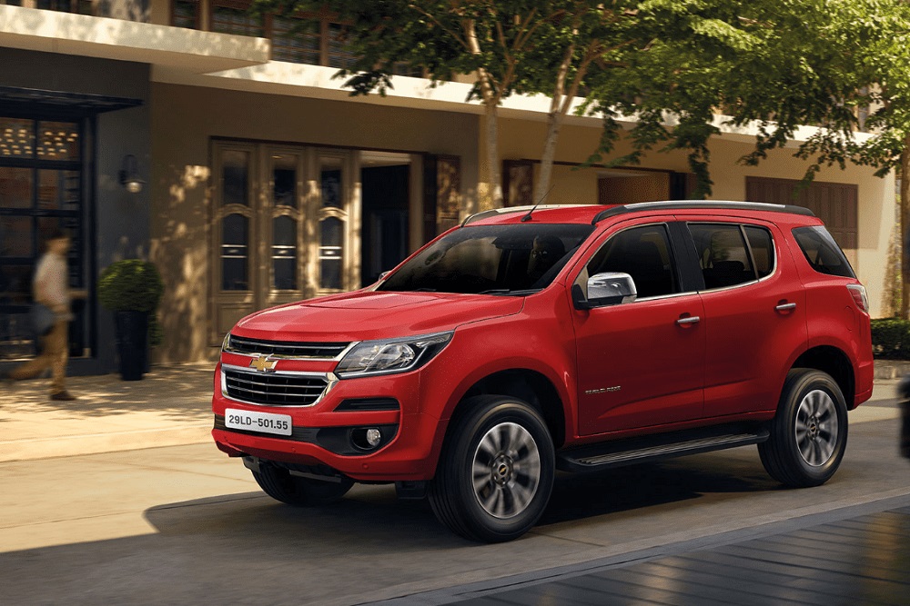SUV 7 chỗ Chevrolet Trailblazer dành cho Đông Nam Á nói chung và Việt Nam nói riêng