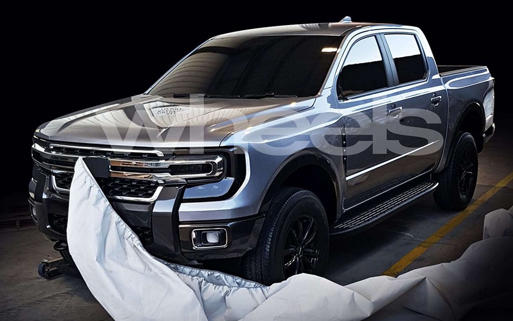Hình ảnh của Ford Ranger thế hệ mới được tung ra vào năm 2019
