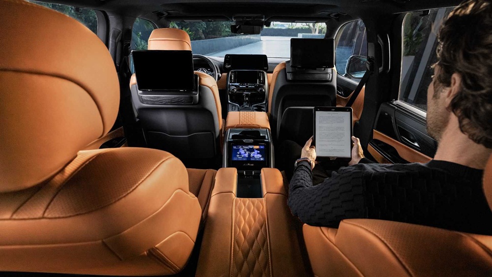 Nội thất bên trong Lexus LX600