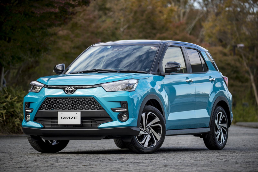 Người em Toyota Raize nhỏ gọn, trẻ trung, năng động.