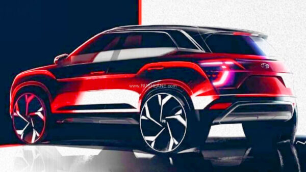 Hyundai Creta 2022 nhìn từ đằng sau