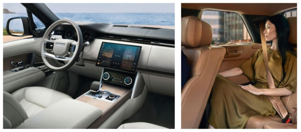 Nội thất b&ecirc;n trong Range Rover 2022