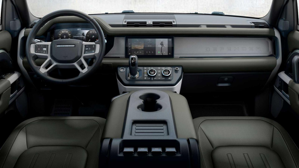 Nội thất của Land Rover Defender