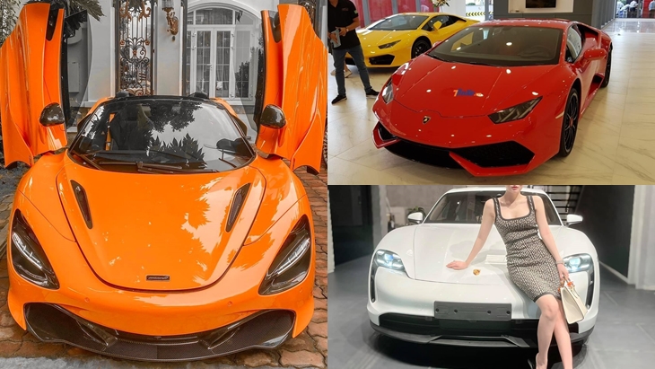 Những lần mua sắm si&ecirc;u xe chục tỷ đồng g&acirc;y cho&aacute;ng ngợp của vợ chồng đại gia kinh doanh mỹ phẩm ở S&agrave;i th&agrave;nh
