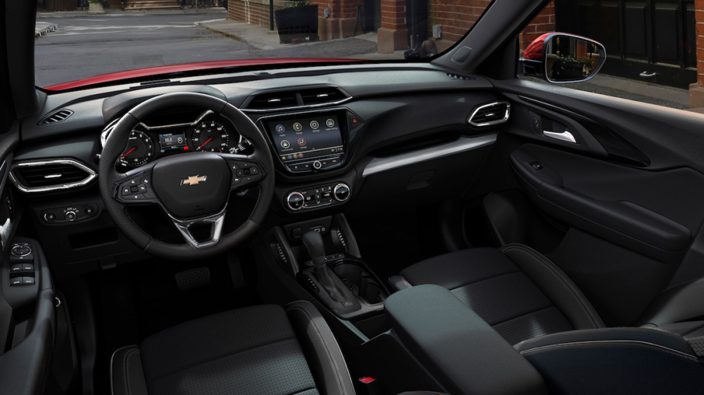 Nội thất bên trong Chevrolet Trailblazer 2022 Nội thất bên trong Chevrolet Trailblazer 2022