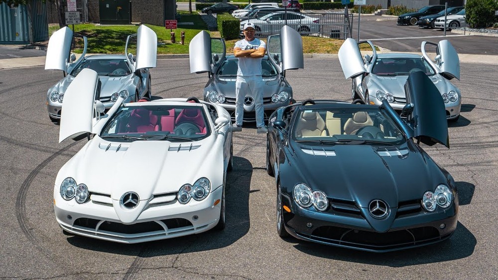 5 chiếc Mercedes-Benz SLR McLaren của ông Khosbin