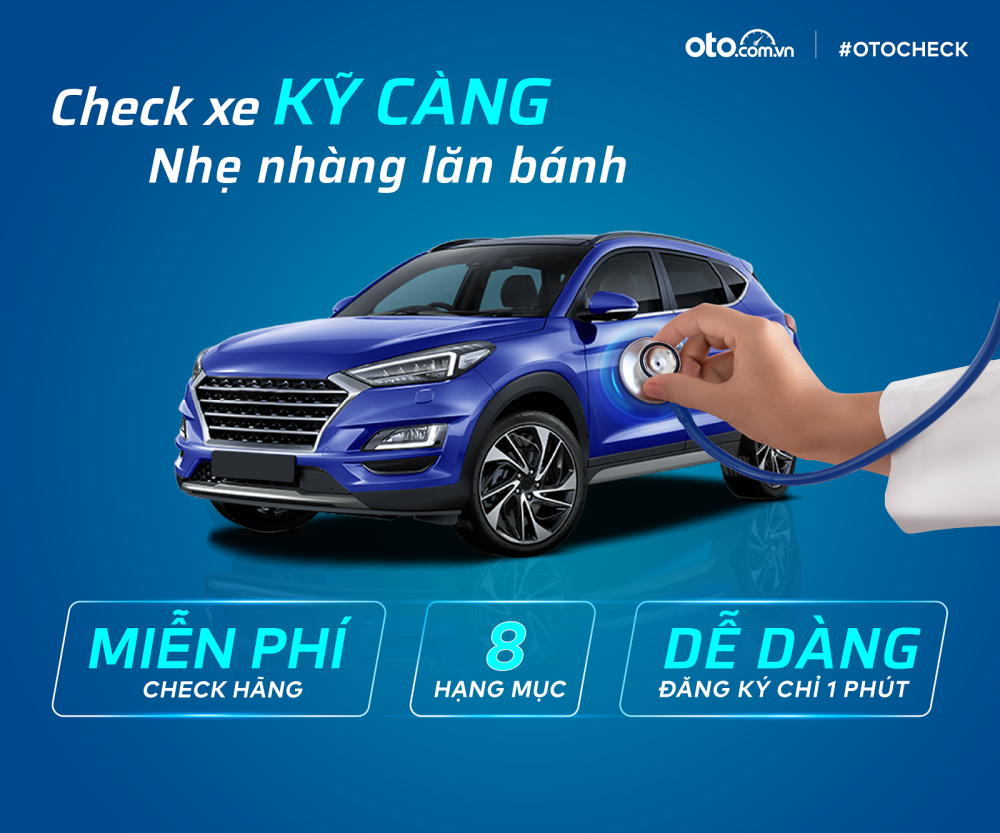 Đăng k&yacute; nhanh ch&oacute;ng, miễn ph&iacute; kiểm tra xe l&agrave; điểm mạnh của OTOcheck.