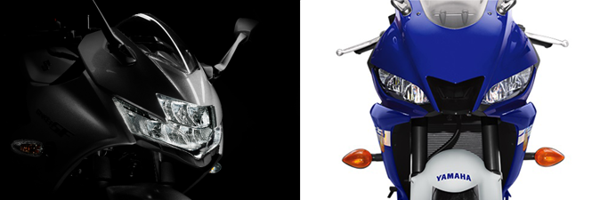 Suzuki Gixxer SF250 Yamaha R3