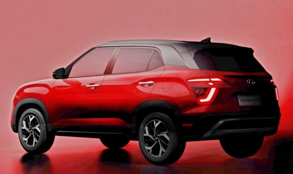 Hyundai Creta 2022 được nâng cấp nhẹ ở phía sau
