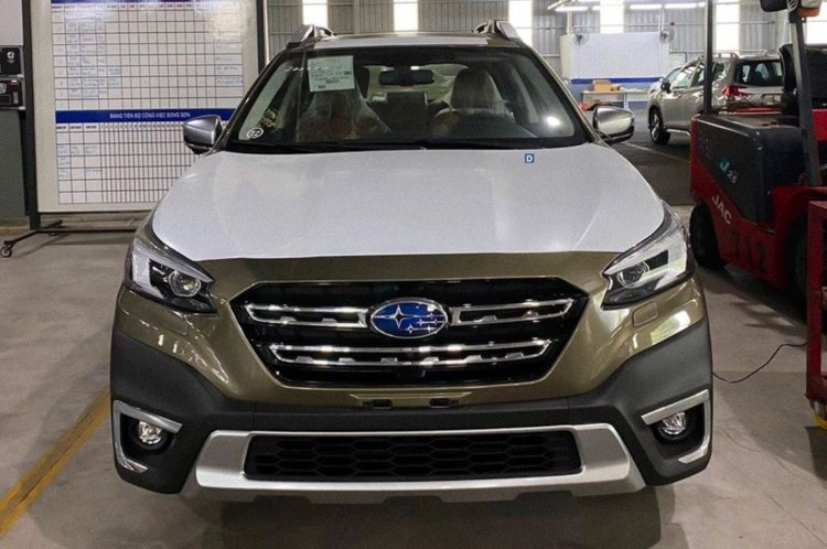 Cận cảnh đầu xe của Subaru Outback 2022