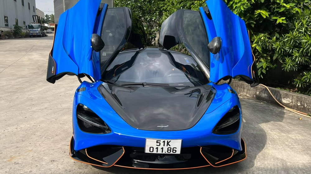 Chiếc si&ecirc;u xe giới hạn McLaren 765LT mới được đại gia lan đột biến n&agrave;y ra biển số v&agrave;o chiều 29 th&aacute;ng 10
