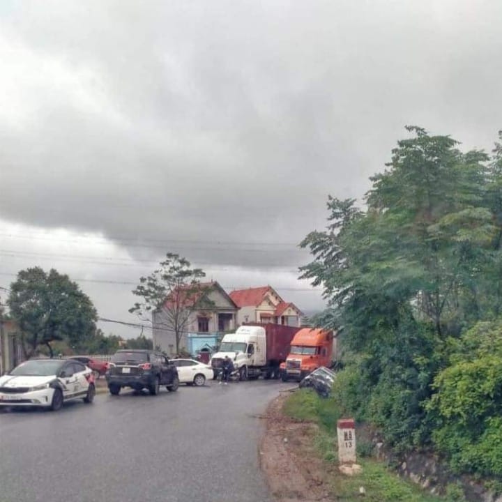 Hiện trường vụ tai nạn