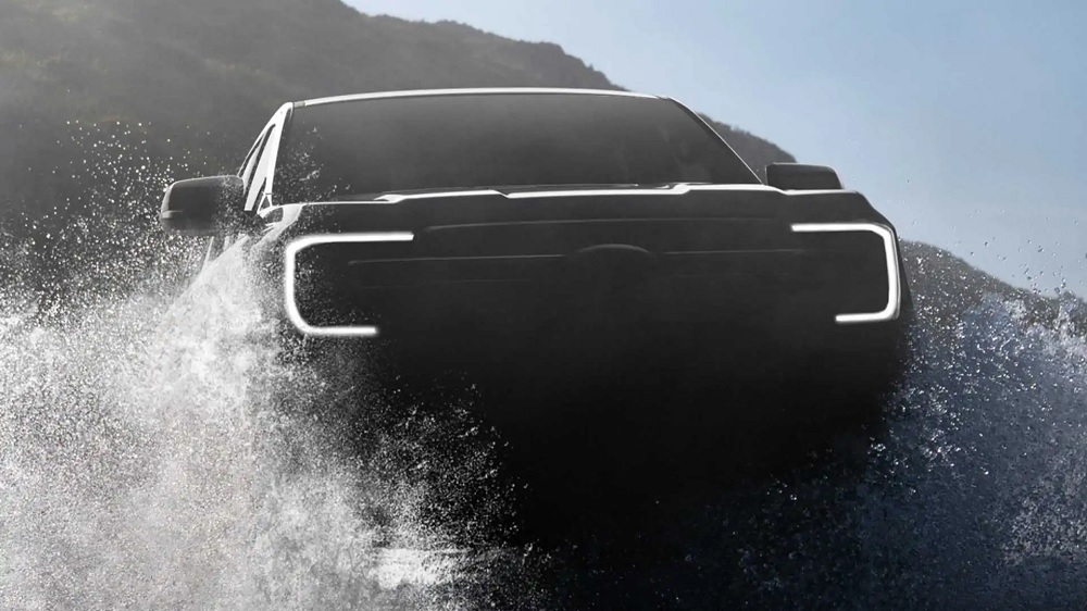 Hình ảnh hé lộ thiết kế đầu xe của Ranger 2022 do hãng Ford tung ra