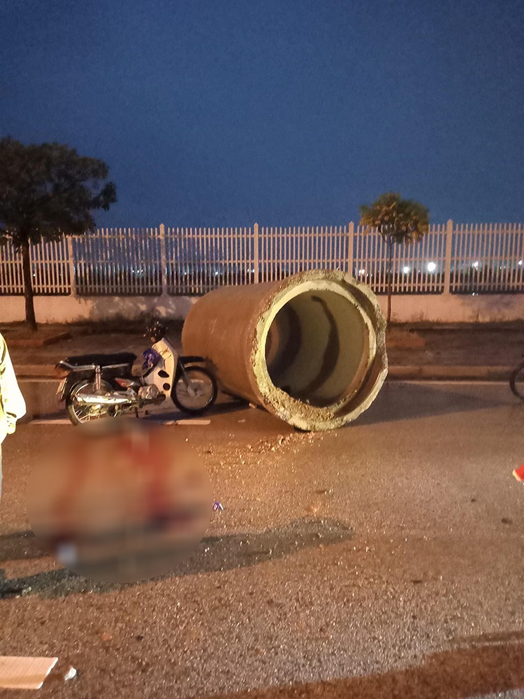 Hiện trường vụ tai nạn