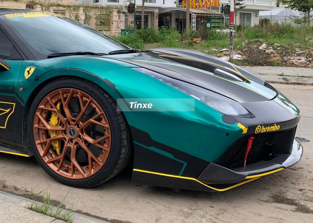 Chiếc siêu xe Ferrari 488 GTB này độ Misha Designs