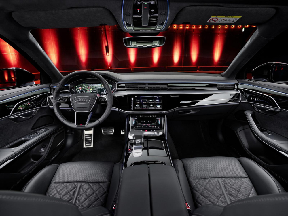 Nội thất sang trọng của Audi A8 2022