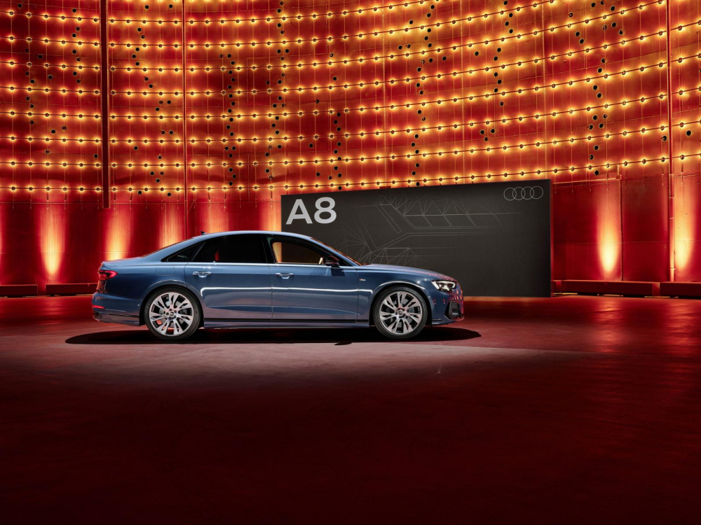 Audi A8 2022 được cải tiến nhẹ về kích thước