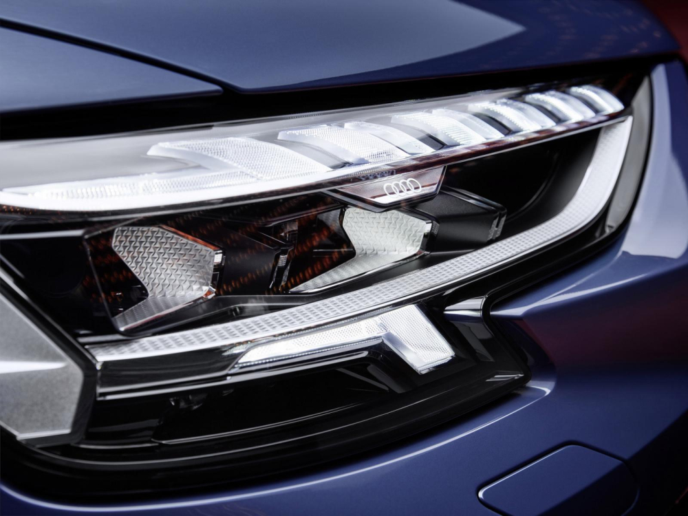 Cận cảnh đèn pha Matrix LED của Audi A8 2022