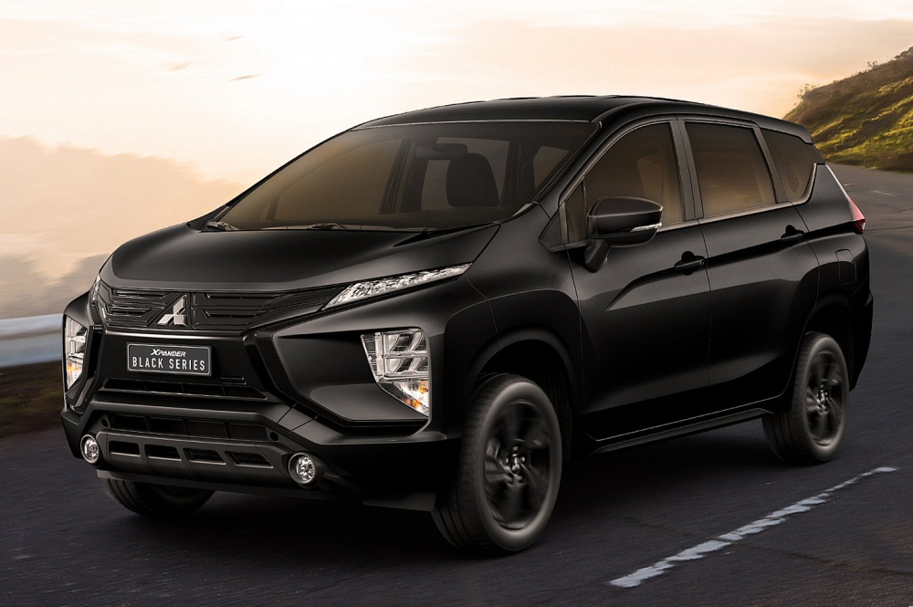 Mitsubishi Xpander Black Series sở hữu h&agrave;ng loạt chi tiết ngoại thất m&agrave;u đen