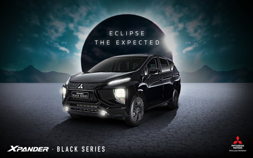 Mitsubishi Xpander hầm hố hơn với phi&ecirc;n bản Black Series mới