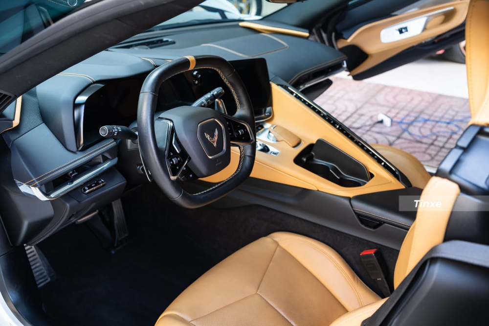 Nội thất xe Chevrolet Corvette C8