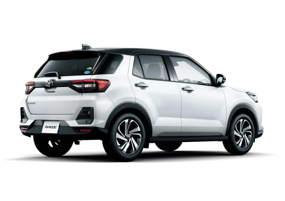 Kích thước tổng thể (D x R x C) của Toyota Raize là 4.030 x 1.710 x 1.605 mm.