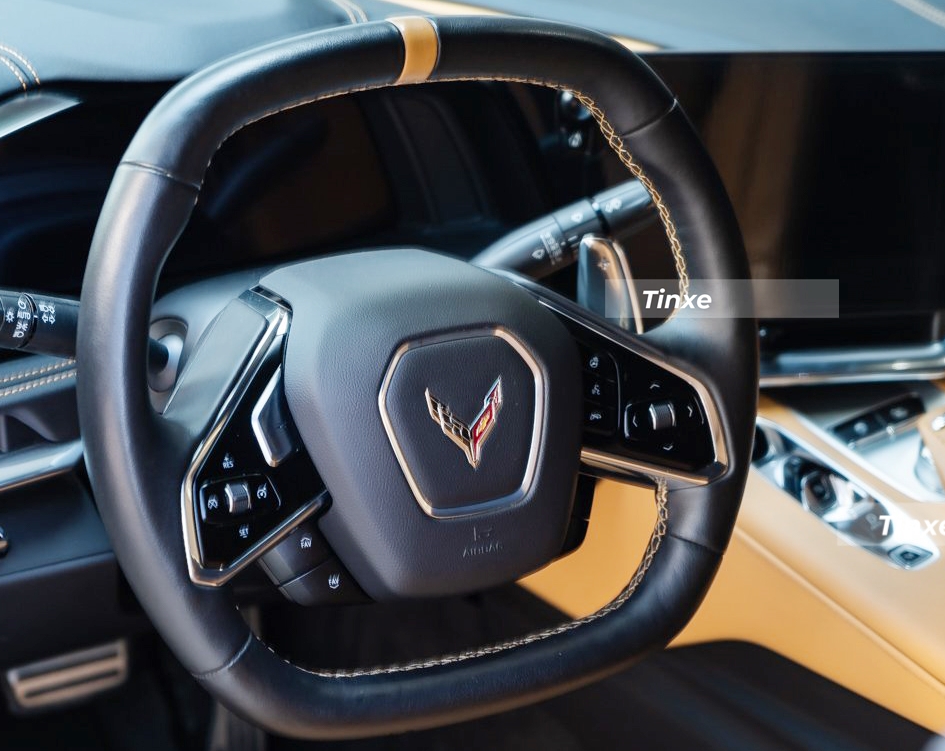 Vô-lăng xe Chevrolet Corvette thế hệ thứ 8 Vô-lăng xe Chevrolet Corvette thế hệ thứ 8