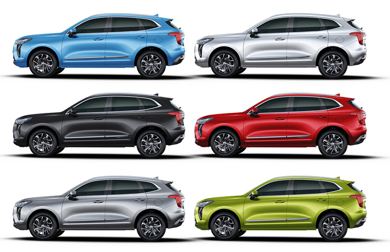 6 tùy chọn màu của Haval Jolion