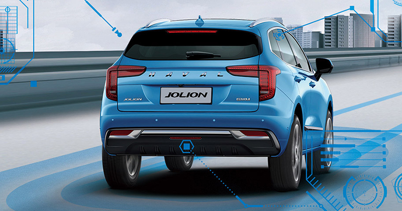 Haval Jolion nhìn từ phía sau
