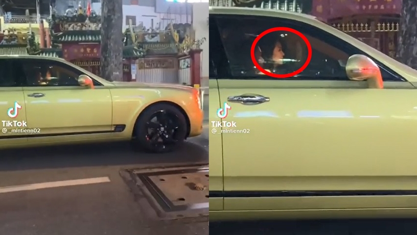 Bà tổng của Đại Nam cầm lái xe Bentley Mulsanne Bà tổng của Đại Nam cầm lái xe Bentley Mulsanne