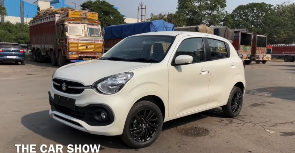 Sườn xe của Suzuki Celerio 2022 cũng có nhiều điểm mới