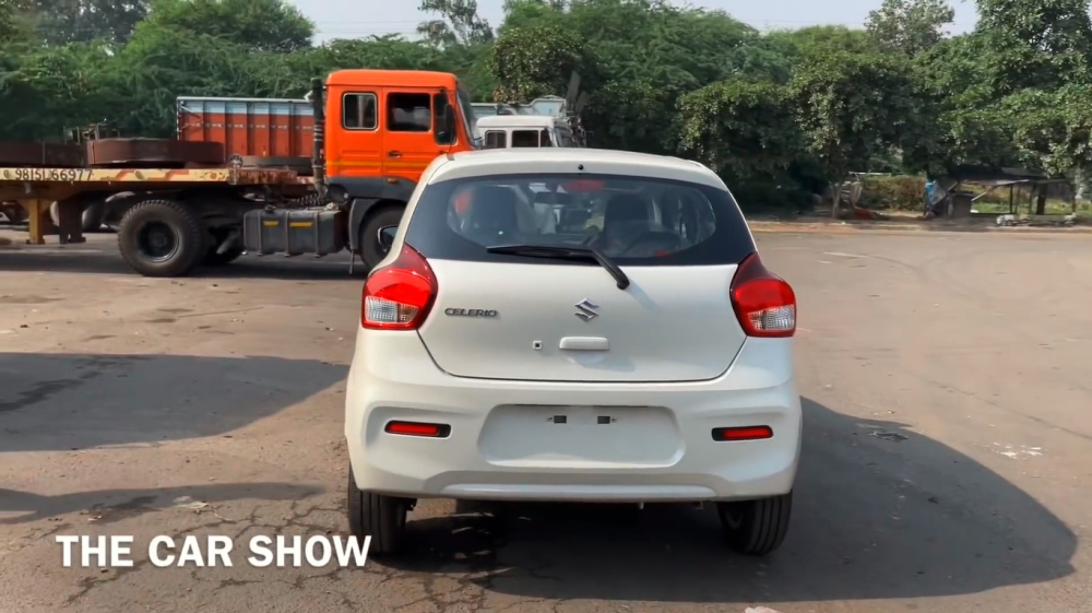 Thiết kế đằng sau của Suzuki Celerio 2022